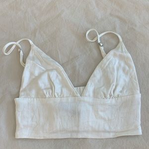 Zara Pearl Crop Top